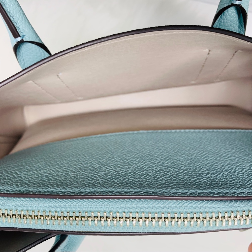 Kate spade medium Margaux bag hazy satchel Blue - Picture 2 of 7